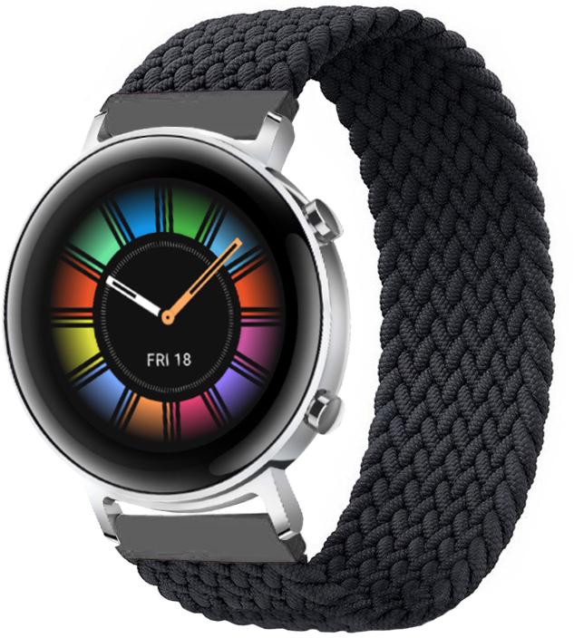 Ремешок Solo Loop для Huawei Watch GT 2 42 мм 135 мм Black (19735) Ремешок Solo Loop для Huawei Watch GT 2 42 мм 135 мм Black (19735)