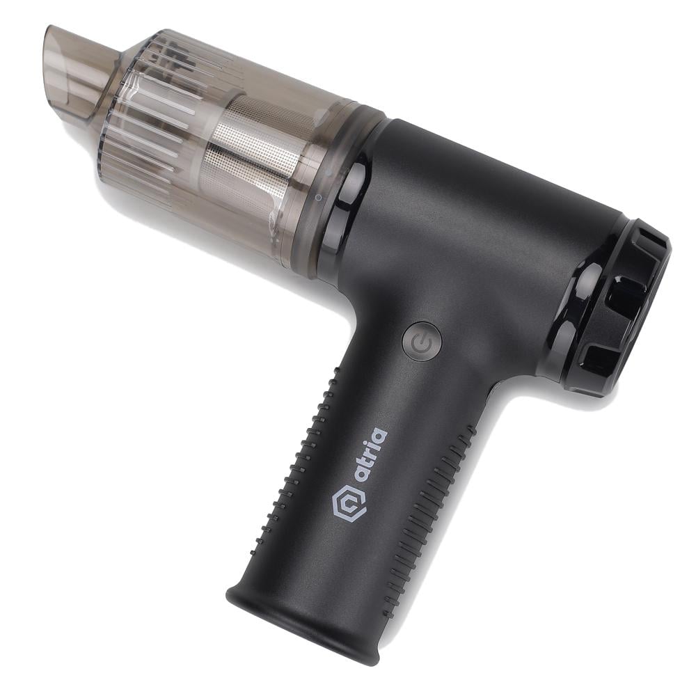 Пылесос портативный ATRIA V16S бесщеточная технология для уборки в авто офисе и доме Черный (627375)