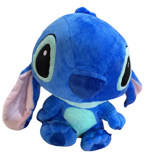 Мягкая игрушка плюшевая Stich из мультика Lilo&Stitch 35 см Синий (12442147) - фото 1