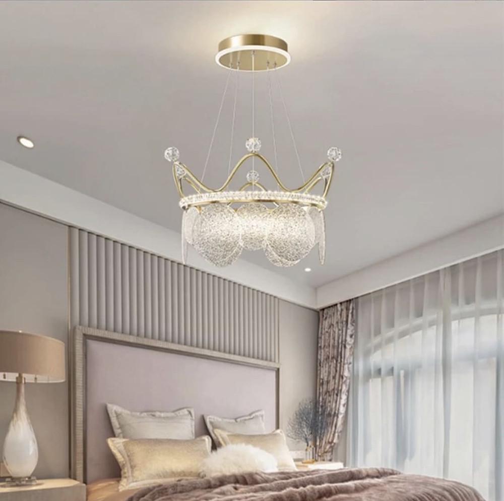 Подвесная люстра в виде короны Ø 48 см (NO 2-480)