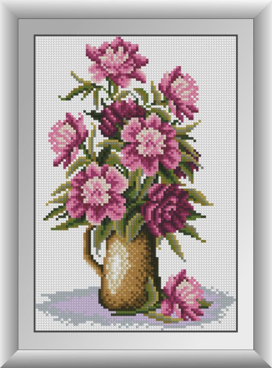 Алмазная мозаика Dream Art Ваза с пионами 20x30 см (DA.30354)