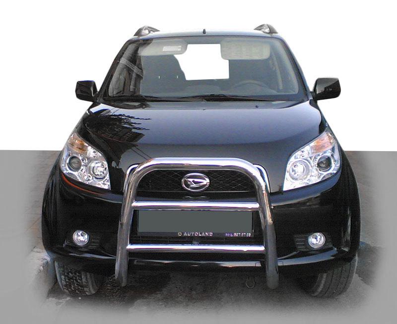 Передняя дуга QT005 CAN для Daihatsu Terios 2006- гг. нержавеющая сталь Хром