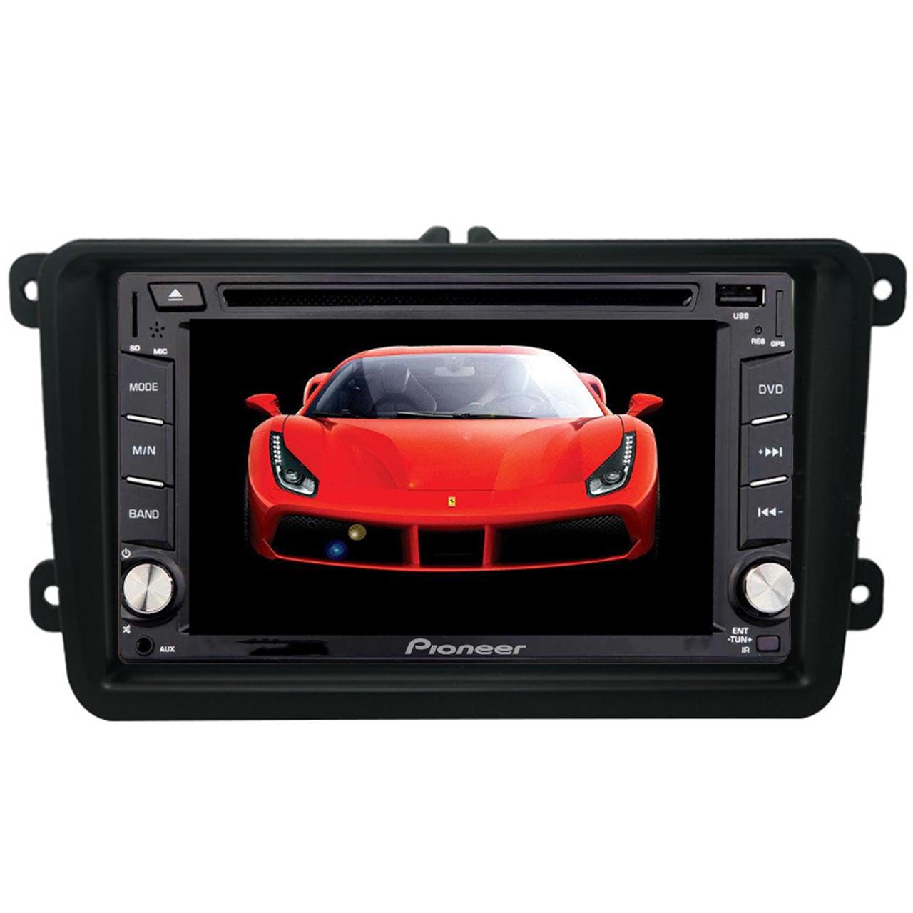 Переходная рамка Lesko YE-VW 007 для Volkswagen Touran/Jetta/Golf/Tiguan 2009г 2DIN 178x102mm