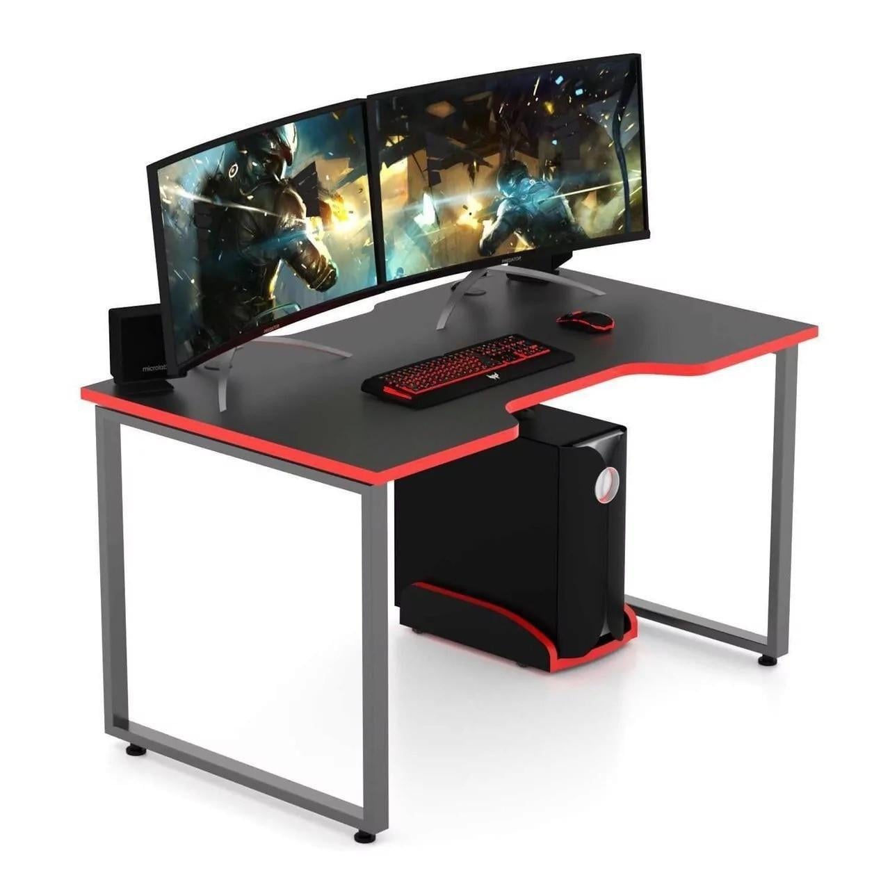 Геймерский стол для игр и работы (GTS BR 12) Геймерский стол для игр и работы (GTS BR 12)