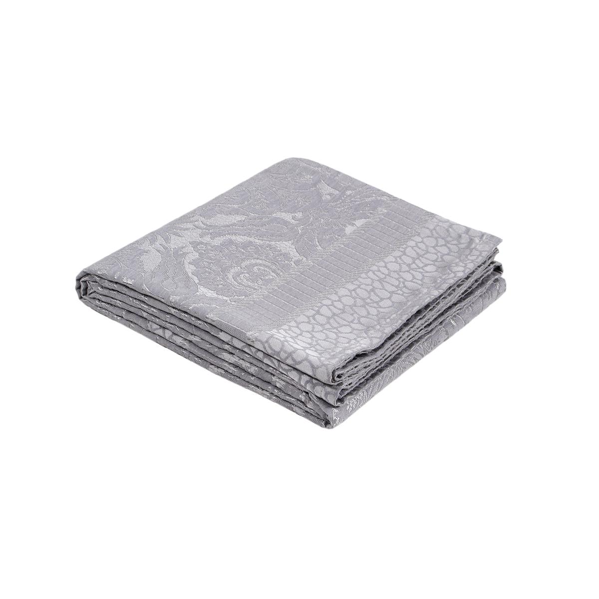 Покривало жакард з наволочками Dantela Vita Hazel євро Світло-сірий (svt-2000022345637) - фото 5