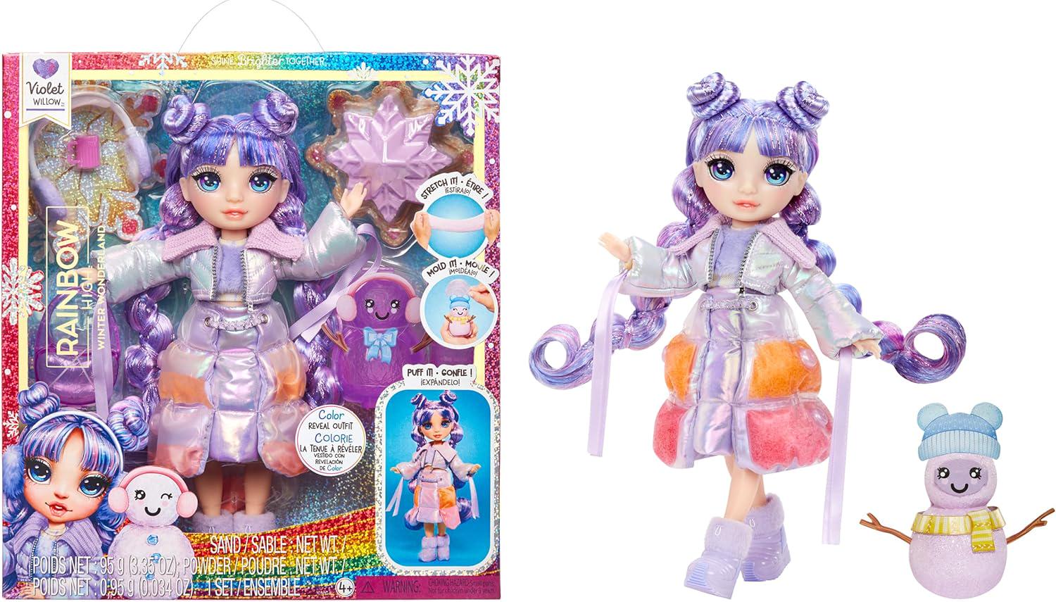 Кукла Rainbow High Winter Wonderland Виолетта (514558) Кукла Rainbow High Winter Wonderland Виолетта (514558)