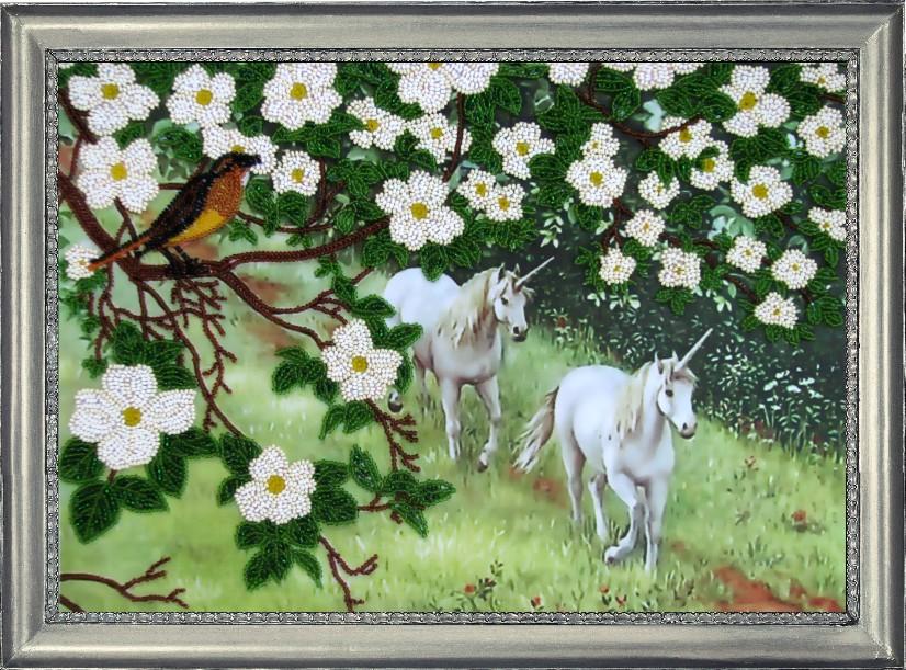Набір для вишивання бісером BUTTERFLY 568 Стежка єдинорогів 24х34 см (568)