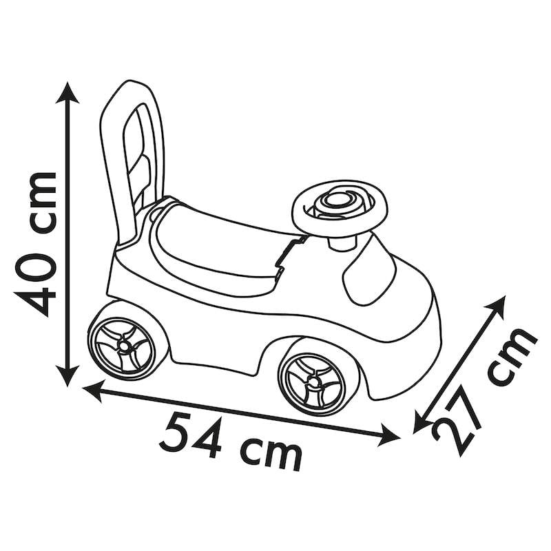 Машина для катания малыша Smoby Дисней Принцессы с 10 месяцев Розовый (720549) - фото 6