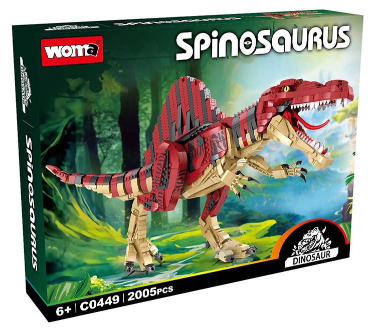 Конструктор дитячий Динозаври Спінозавр 2005 дет. (22773794) - фото 4 Конструктор дитячий Динозаври Спінозавр 2005 дет. (22773794) - фото 4