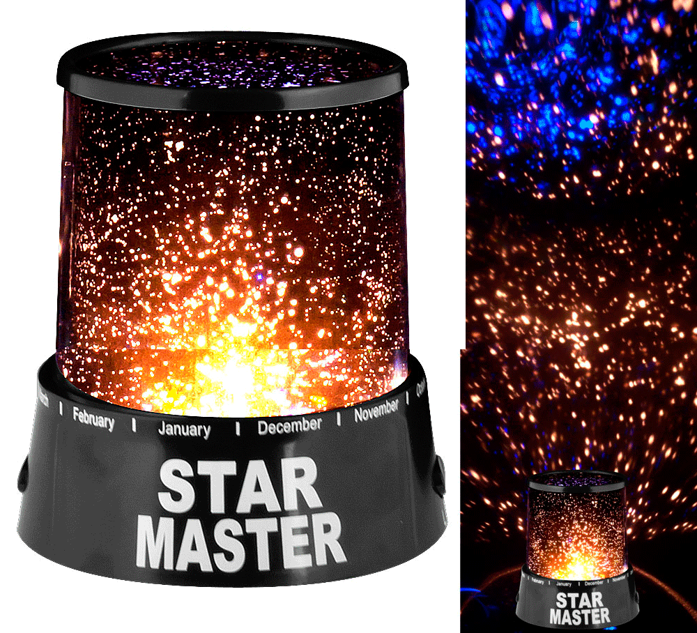 Ночник проектор зоряного неба Star Master (17318) - фото 2