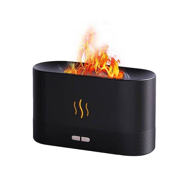 Увлажнитель воздуха с эффектом пламени H2O Flame Aroma Diffuser 4,5 Вт 180 мл (MS-14626)