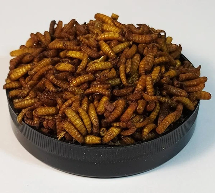 Корм для їжаків/черепах/великих птахів/гризунів/щурів Буся Maggot "Опариш сухий" 160г - фото 3 Корм для їжаків/черепах/великих птахів/гризунів/щурів Буся Maggot "Опариш сухий" 160г - фото 3