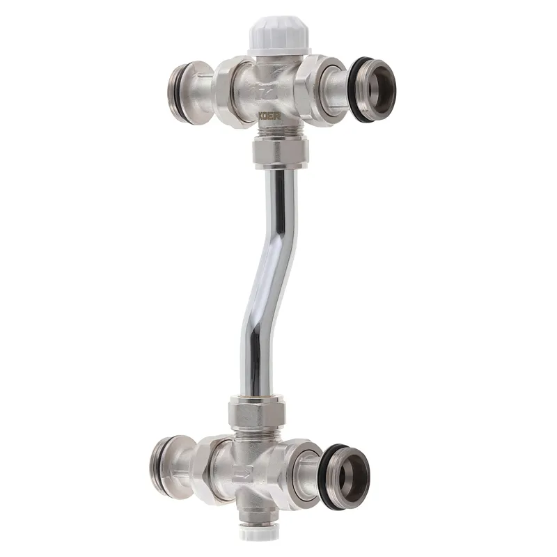 Байпас для колектора KOER KR.1023 з триходовим роздільником 1" (KR2891)