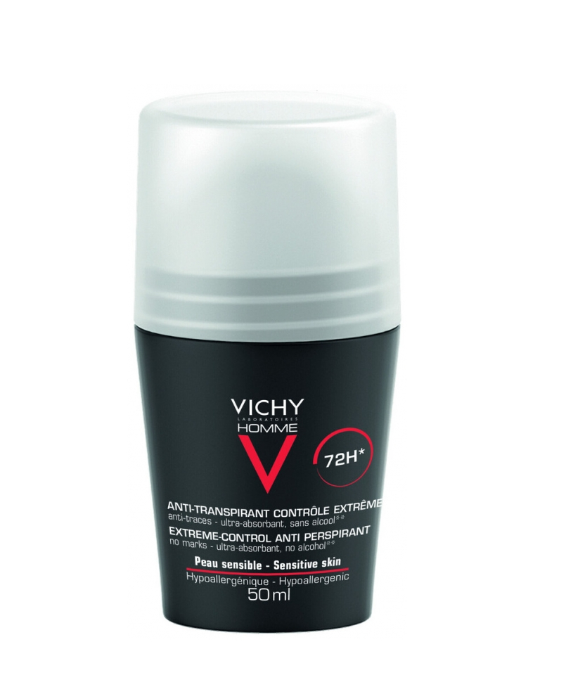 Дезодорант для мужчин роликовый Vichy Homme 72H Control Extreme 50 мл (34197515) Дезодорант для мужчин роликовый Vichy Homme 72H Control Extreme 50 мл (34197515)