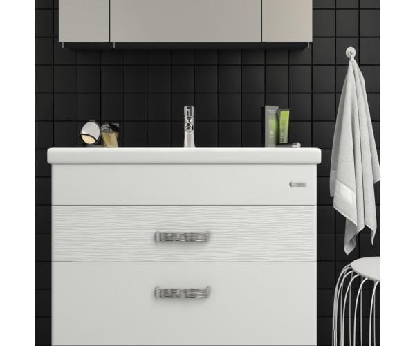 Тумба Sanwerk Сиерра с умывальником Сава 100 см Белый (MV0000914) - фото 4 Тумба Sanwerk Сиерра с умывальником Сава 100 см Белый (MV0000914) - фото 4