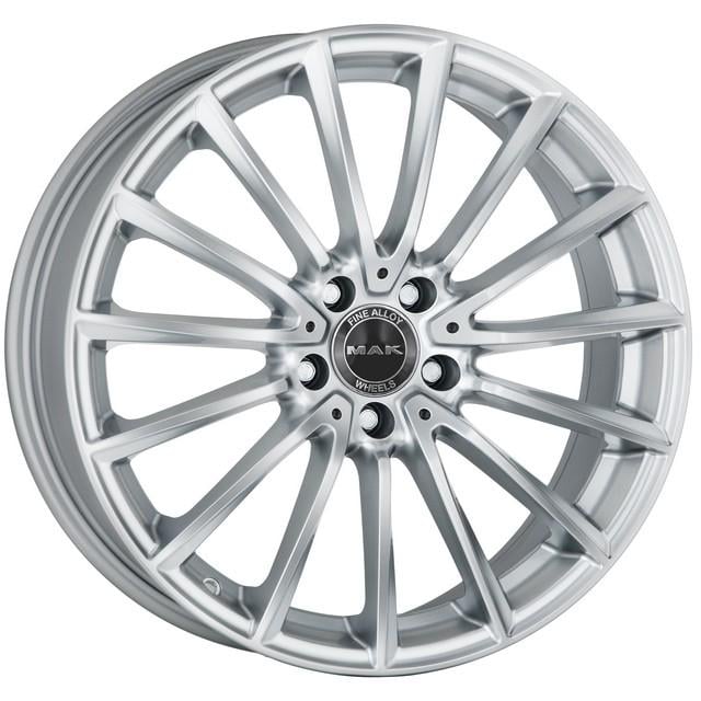Диск литий Mak Komet 7.5x17 5x112 ET40 DIA66.6 Silver (1001471295) Диск литий Mak Komet 7.5x17 5x112 ET40 DIA66.6 Silver (1001471295)