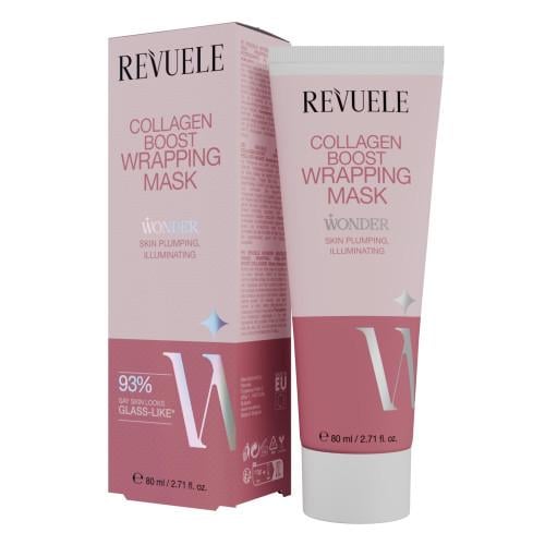 Обертывающая маска для лица Revuele Wonder Collagen Boost 80 мл