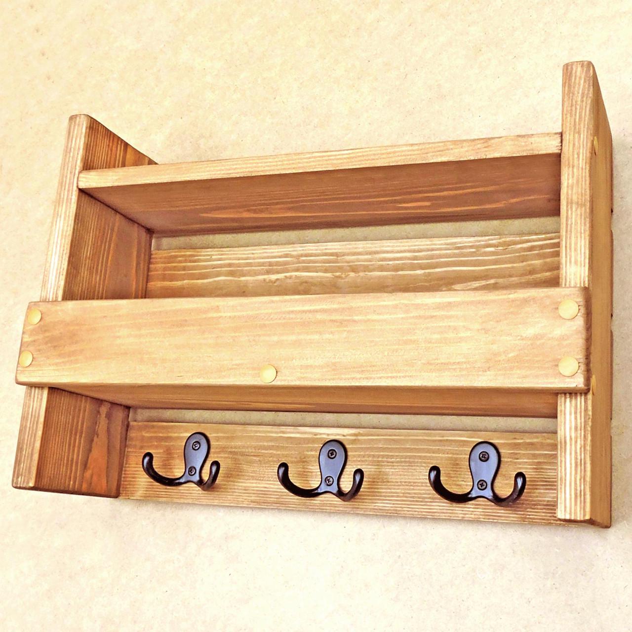 Полка для ванной из дерева Нюрнберг Сиена (ВНП/001205)