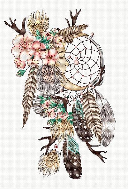 Набор для вышивания крестом Luca-S Leti 8041 Лунные сны (L8041) Набор для вышивания крестом Luca-S Leti 8041 Лунные сны (L8041)