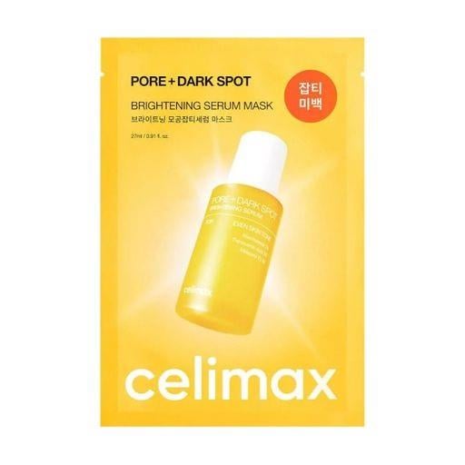 Маска тканевая осветительная на основе сыворотки Celimax Pore+ Dark Spot Brightening Serum Mask (2885036569)
