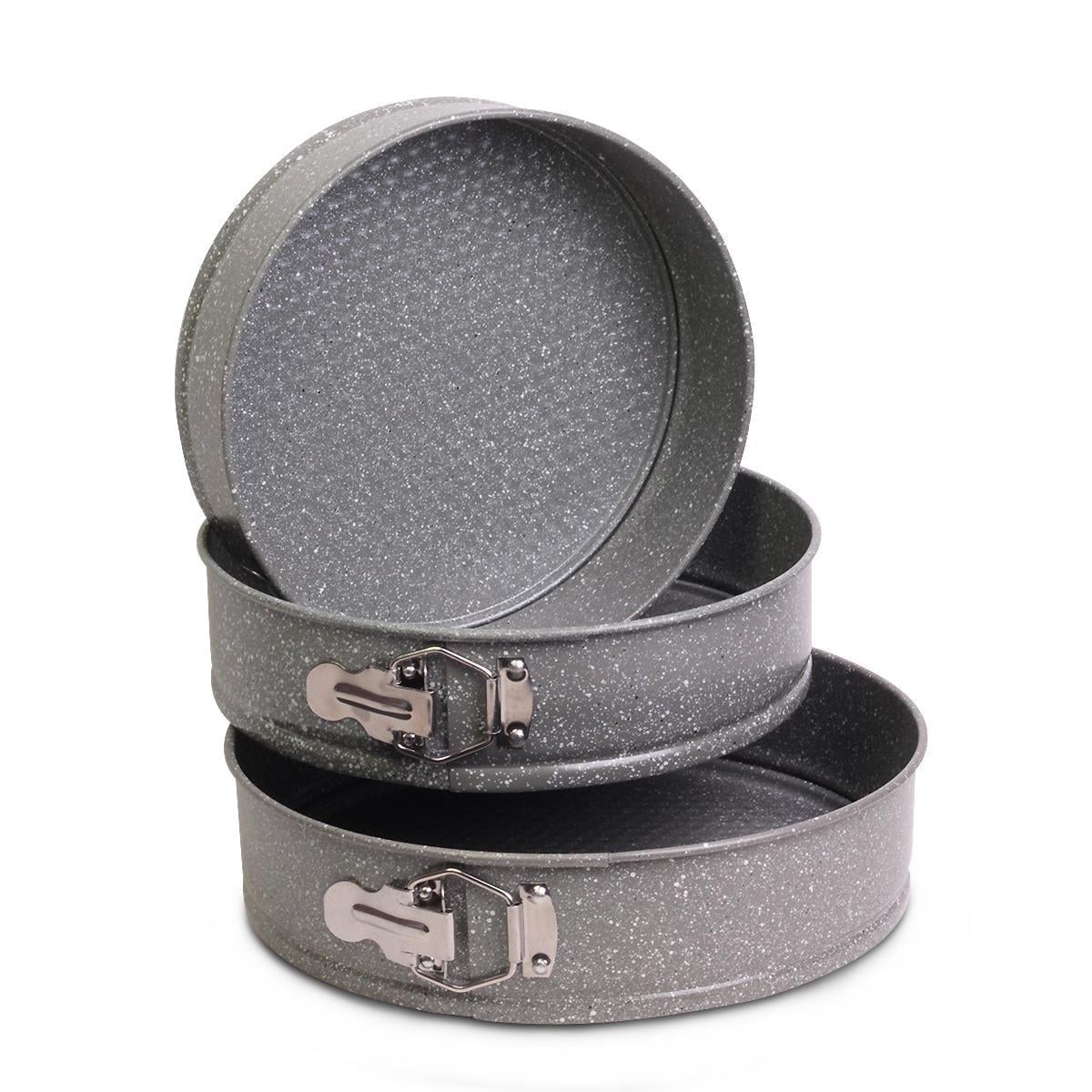 Набір роз'ємних форм для випічки з вуглецевої сталі 3 шт. Ø 24/26/28х6,5 см (6031)