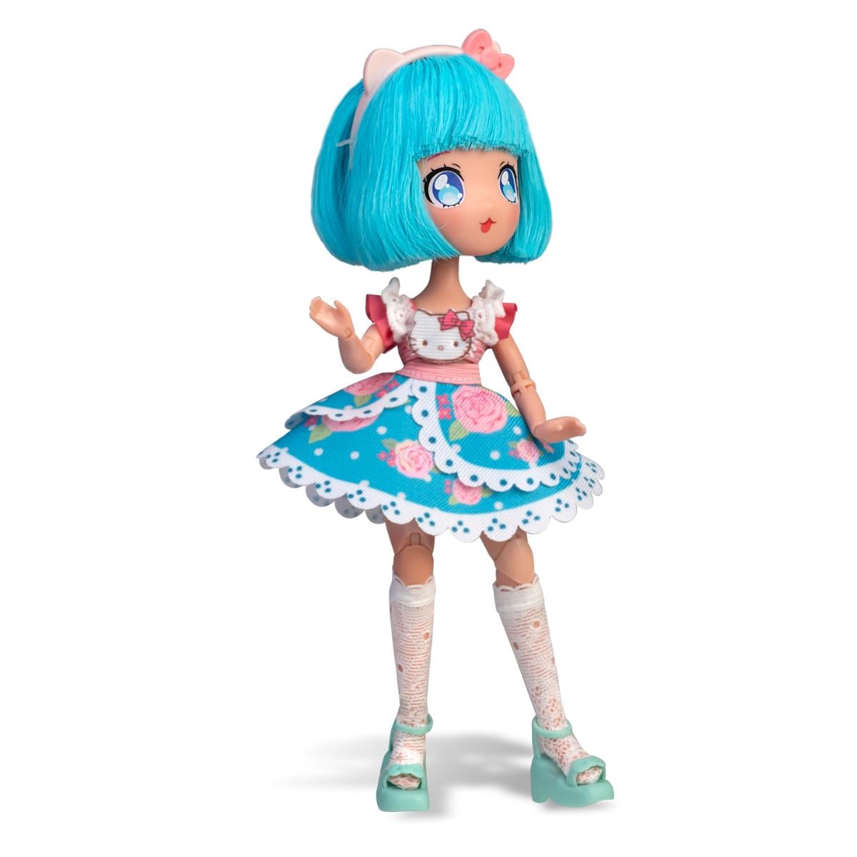 Кукла 4SF Manga Dolls Hello Kitty Пинк 19,5 см с аксессуарами (HKTF0300)
