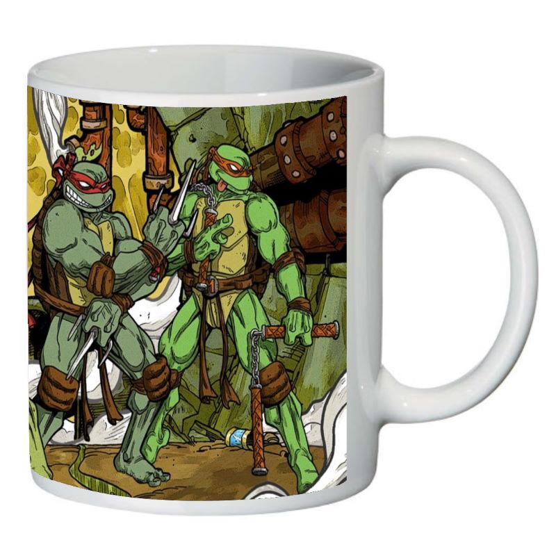 Кружка с принтом SuperCup Черепашки Ниндзя (SC-ЧН-0023)