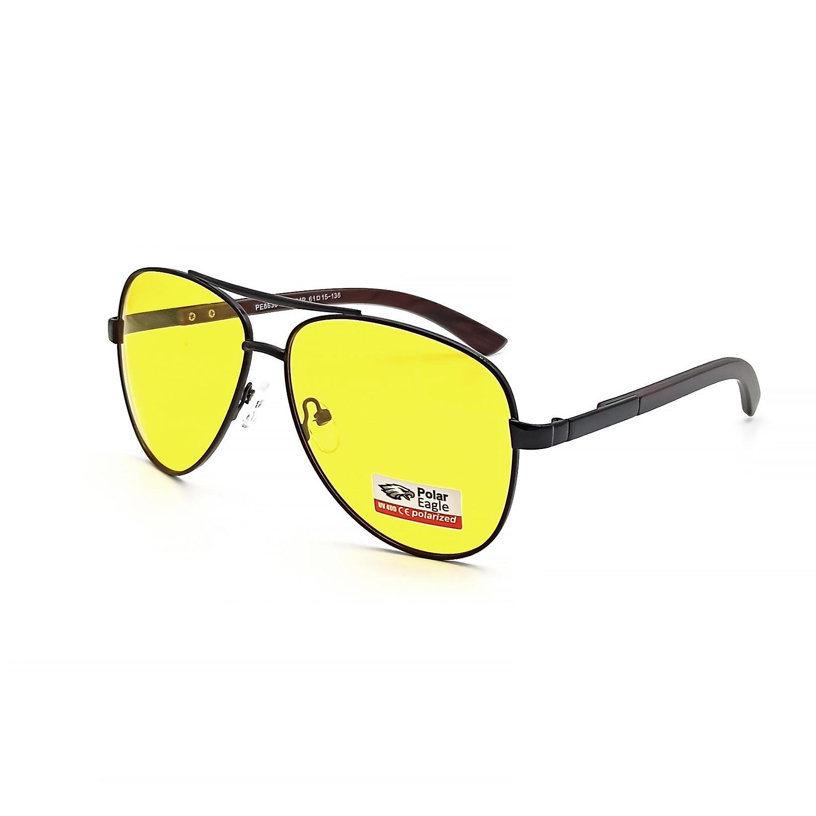 Очки для водителей Polar Eagle 8638 с поляризацией Желтый (27002503) - фото 2 Очки для водителей Polar Eagle 8638 с поляризацией Желтый (27002503) - фото 2