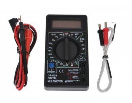 Мультиметр-тестер цифровий Digital DT-838 (000019587)