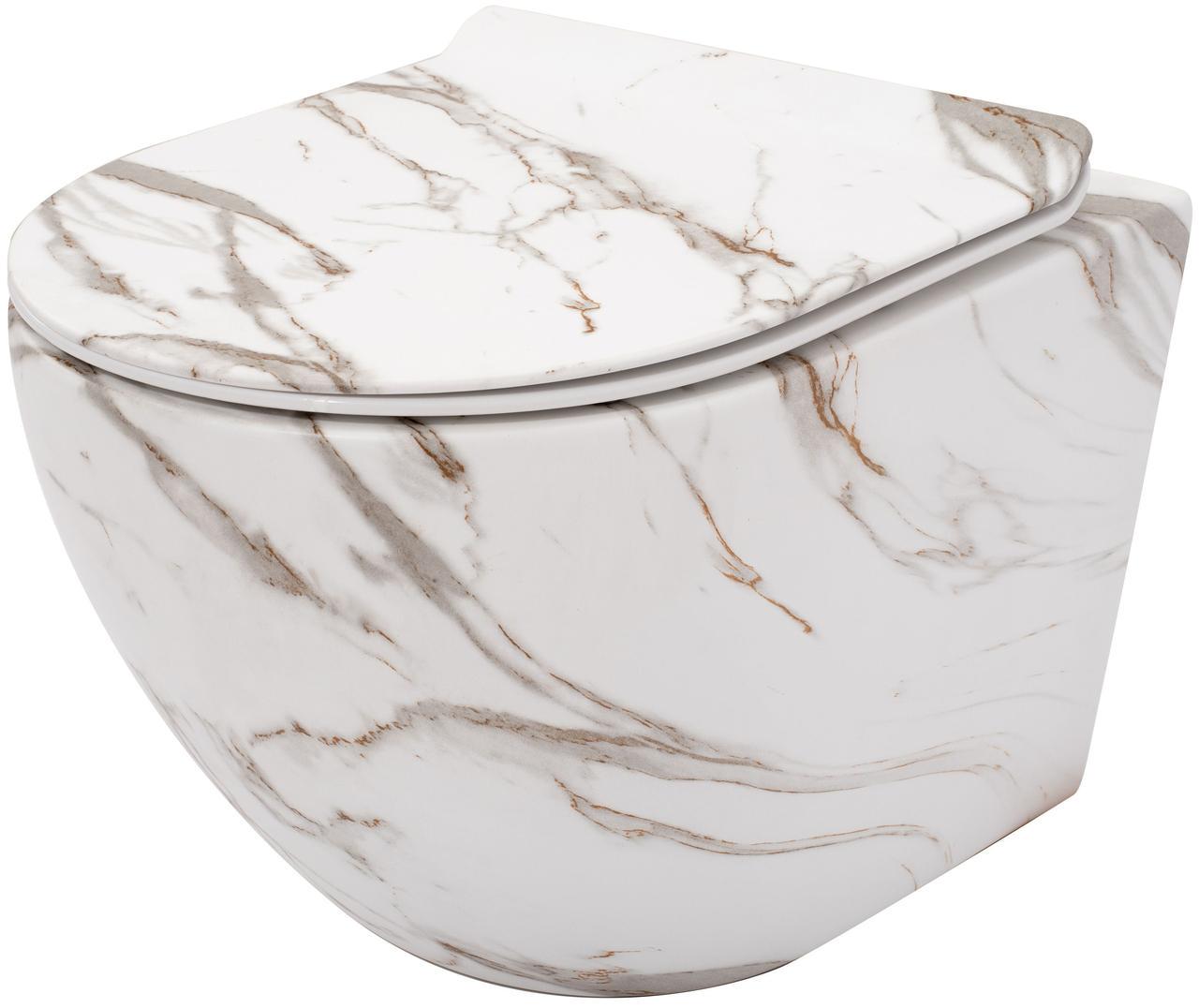 Унитаз подвесной Rea CARLOS Slim Lava Matt (2619542234)