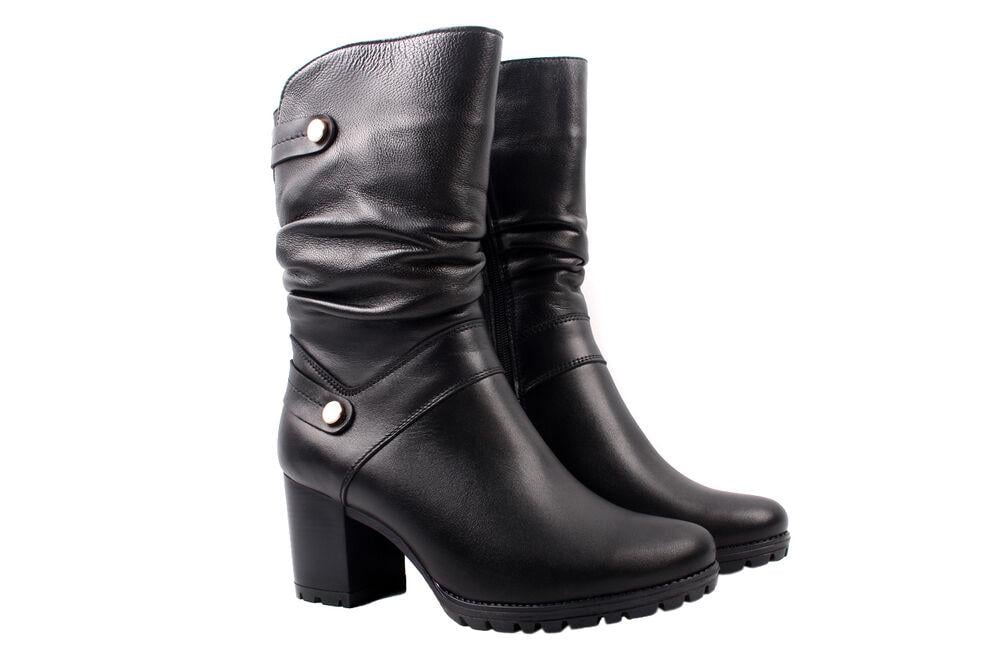 Ботинки женские SAVIO кожаные р. 38 Черный (139-8/23ZS)