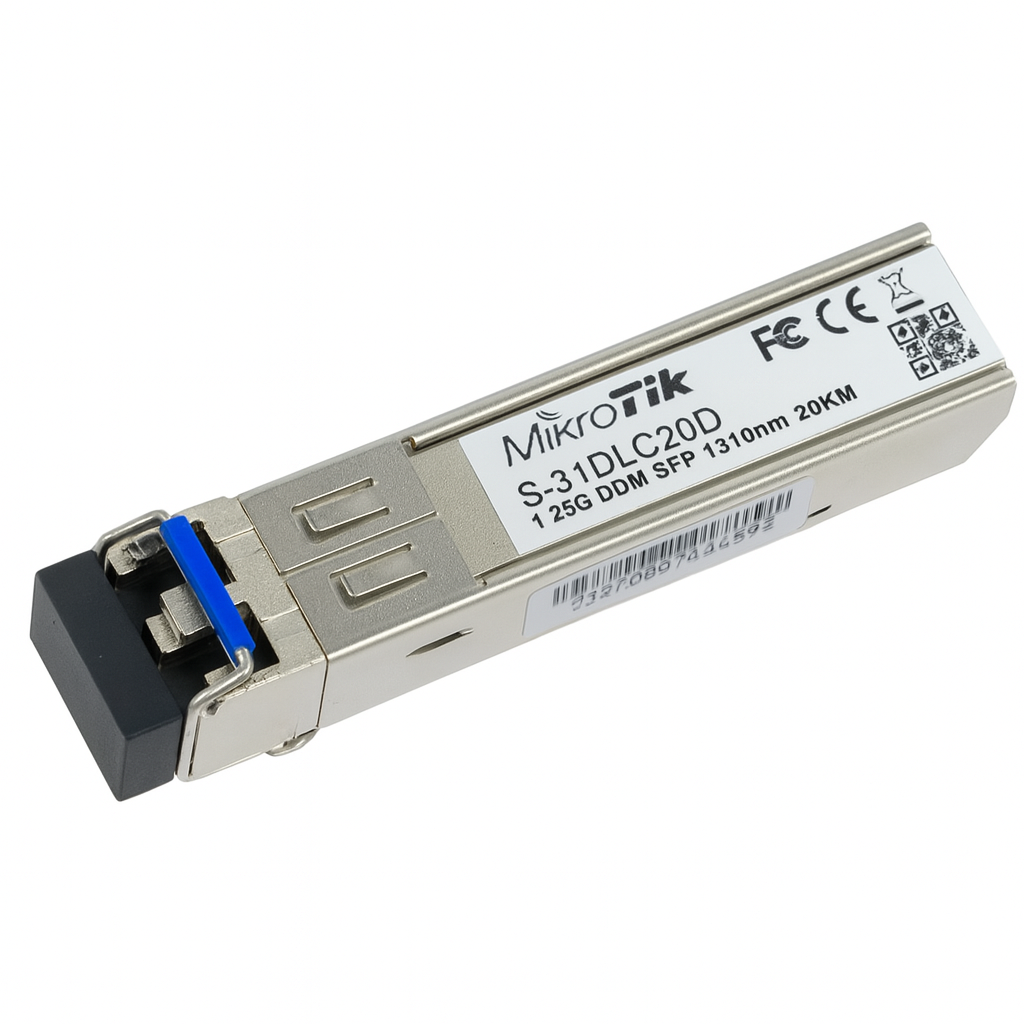 Модуль интерфейсный SFP MikroTik S-31DLC20D 1,25G SM 20Км 1310нм (577781)