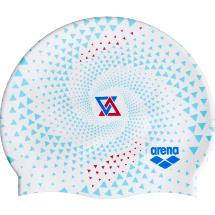 Шапочка для плавания Arena PRINT 2 OSFM Белый (1E368-269) Шапочка для плавания Arena PRINT 2 OSFM Белый (1E368-269)