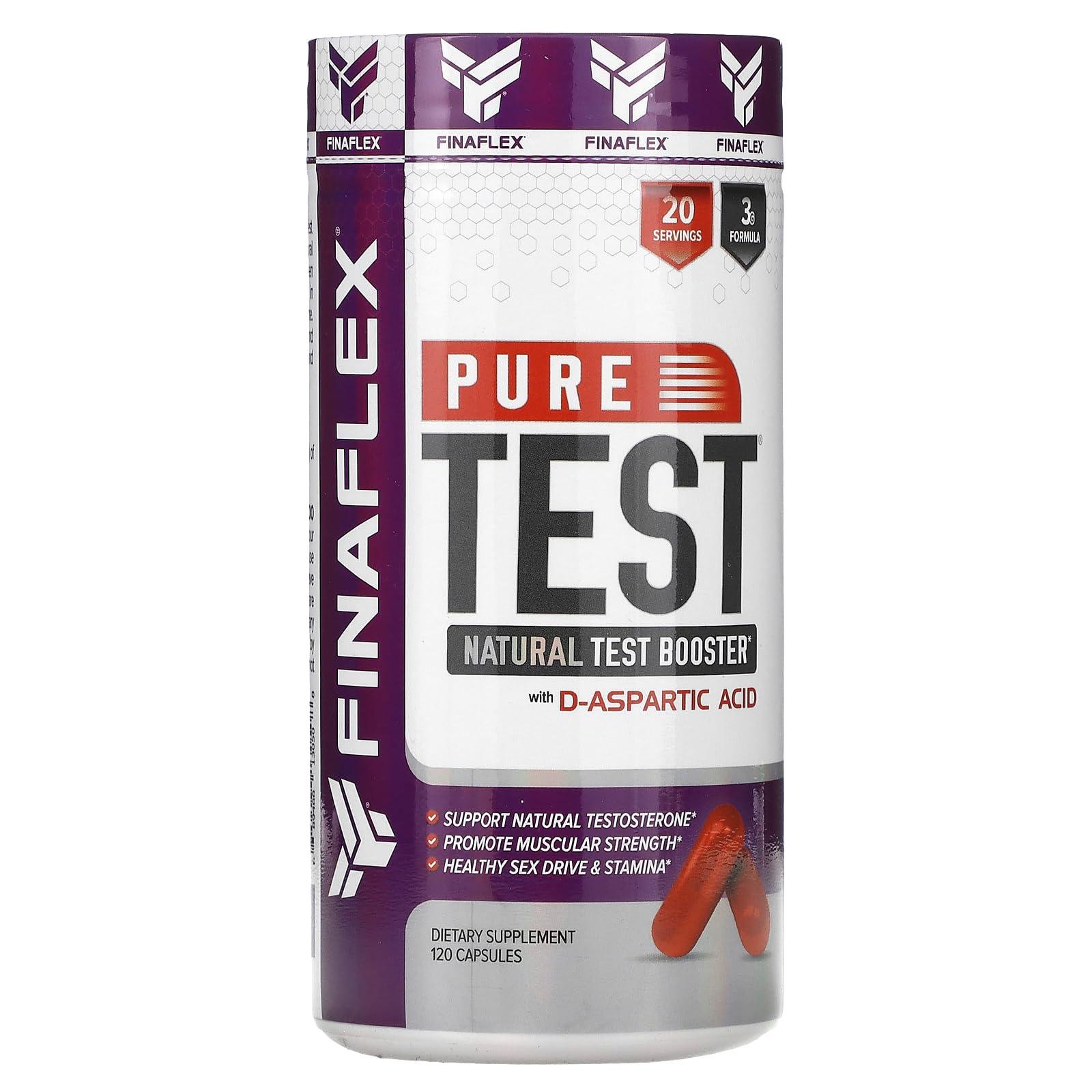 Бустер тестостерона Finaflex Pure Test 120 capsules