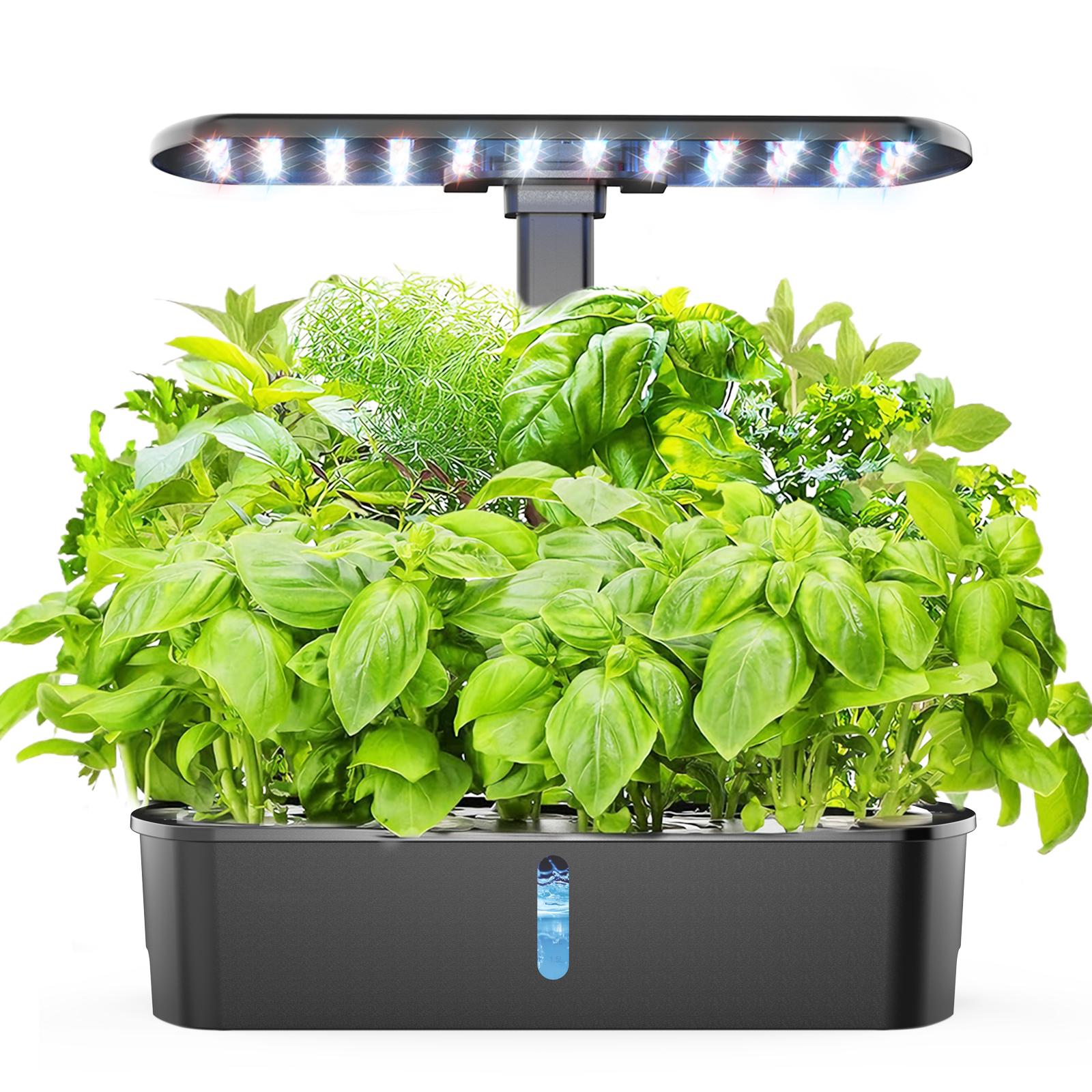 Система гідропонна IGS-61 на 12 рослин з LED-підсвіткою Чорний (31434044)