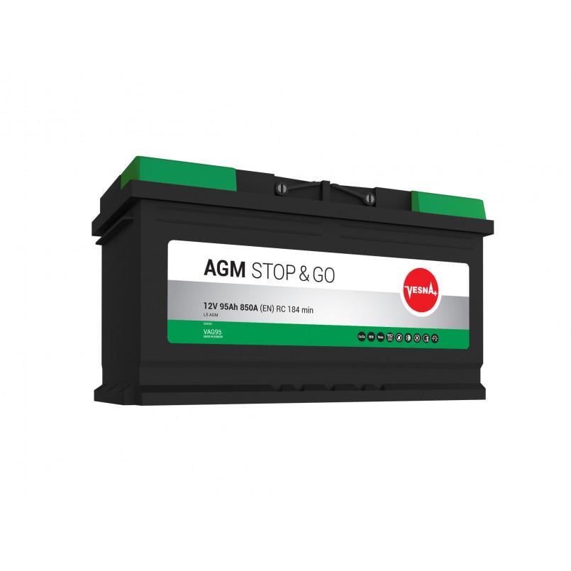 Акумулятор Vesna Battery AGM Euro 314 95Ah 12V