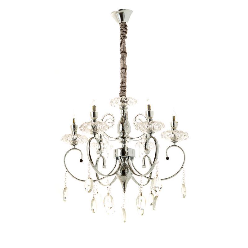 Люстра подвесная свечи Light House ES-15864/6 Хром