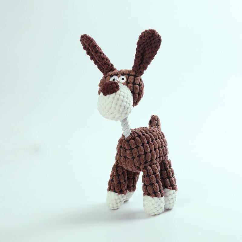 Іграшка для тварин Ослик 11089 21х7х29 см Коричневий (4570803) Іграшка для тварин Ослик 11089 21х7х29 см Коричневий (4570803)