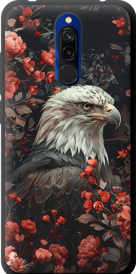 Чехол на Xiaomi Redmi 8 Цветочный страж (6102b-1806-42517)