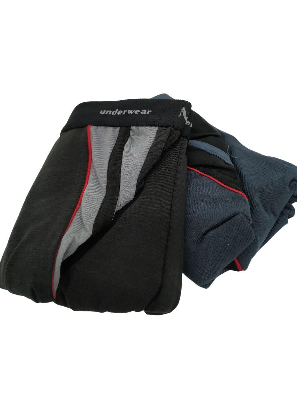 Набор мужских трусов боксерок №2 3XL 2 шт. Синий (357-56)