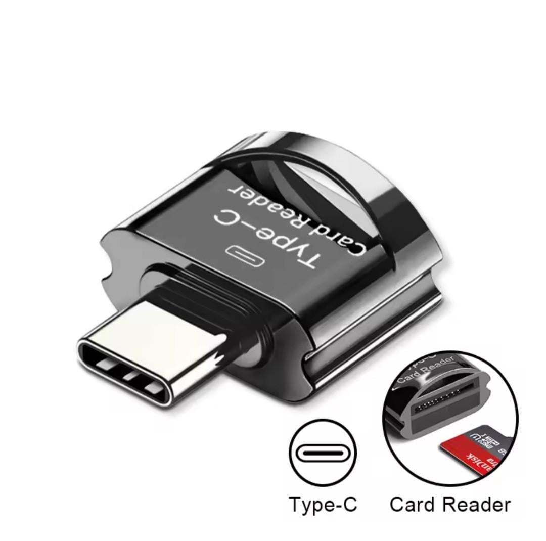 Кардридер Type C/Micro-SD/TF Черный (2595508254) - фото 11