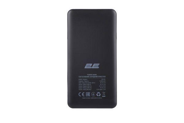 Повербанк 2E Wireless 10000mAh 2E-PB1001 Black - фото 3