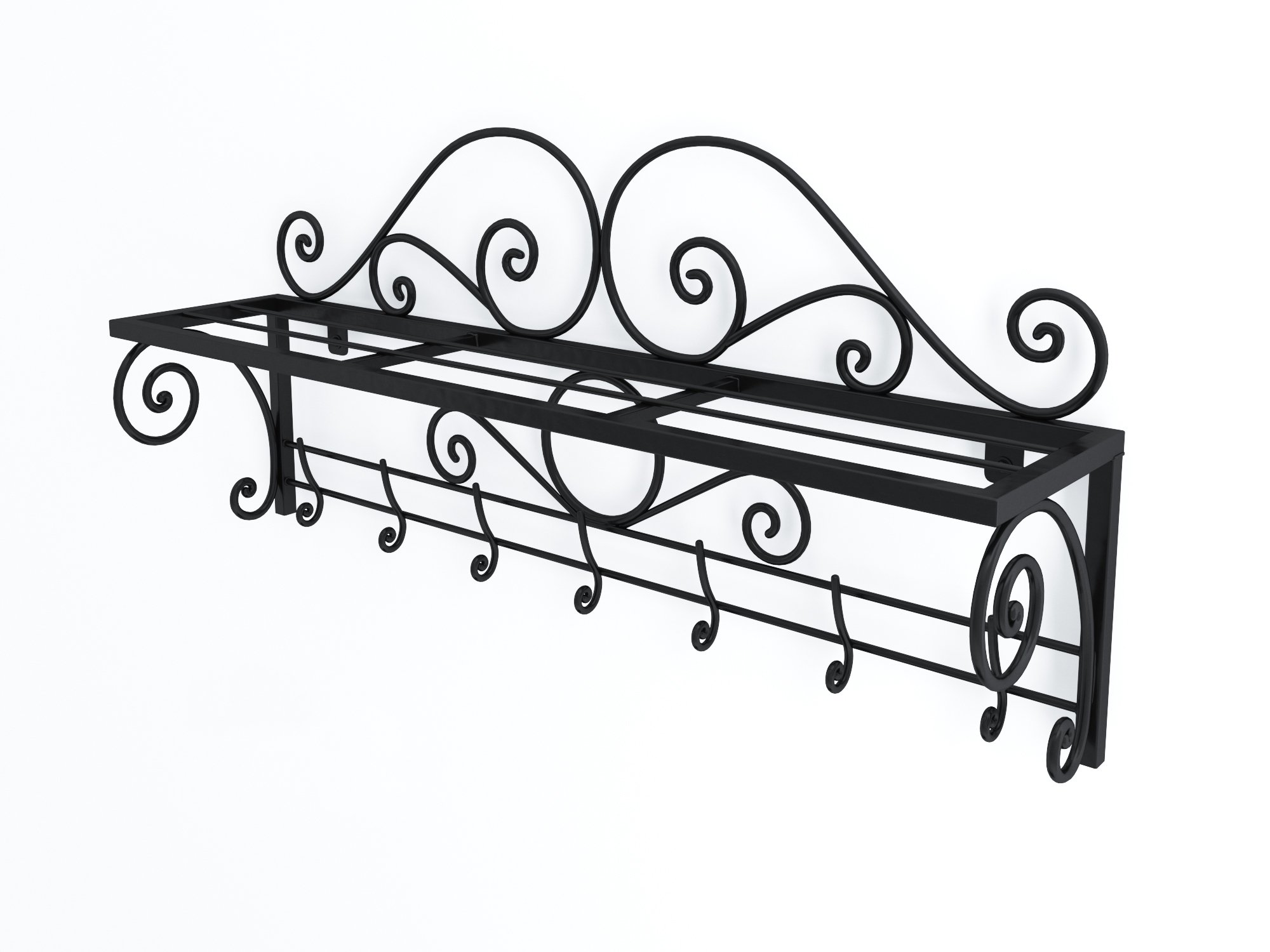 Вешалка Дартмуд Черный бархат