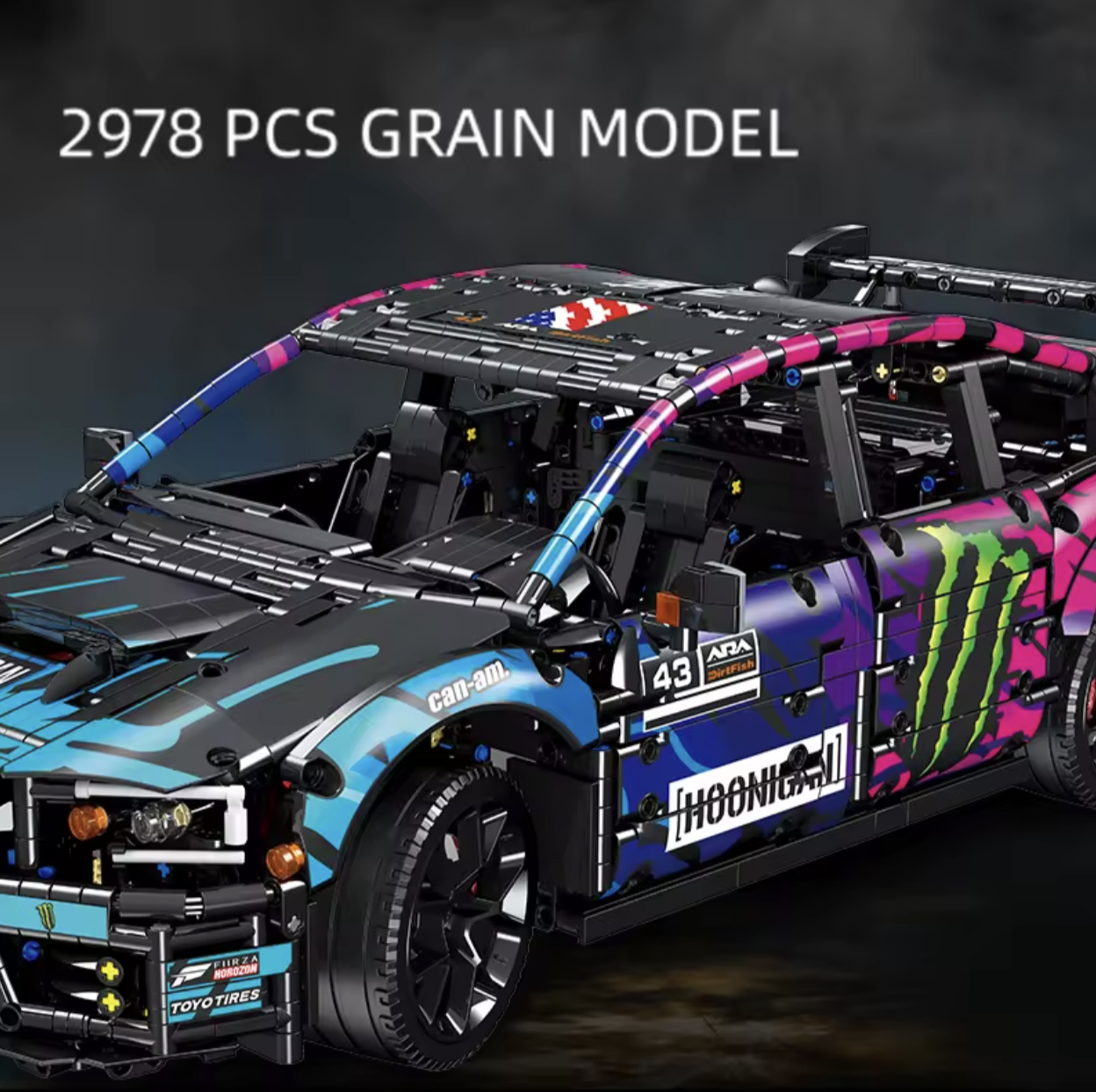 Конструктор JIE STAR Subaru WRX STI на радіокеруванні 2978 деталей - фото 5 Конструктор JIE STAR Subaru WRX STI на радіокеруванні 2978 деталей - фото 5