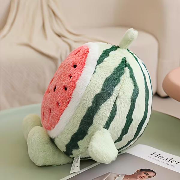 М'яка плюшева іграшка Кавун 20 см - фото 2 М'яка плюшева іграшка Кавун 20 см - фото 2