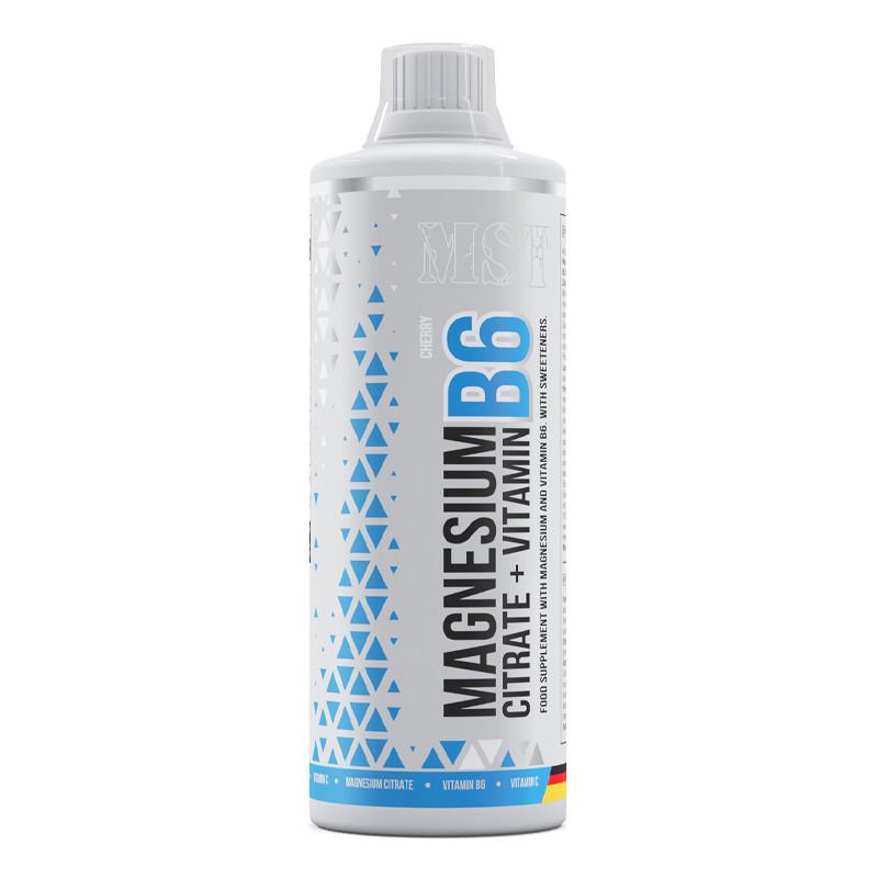 Магний и витамин B6 MST Magnesium Citrate with Vitamin B6 Вишня 1000 мл (22902-01)