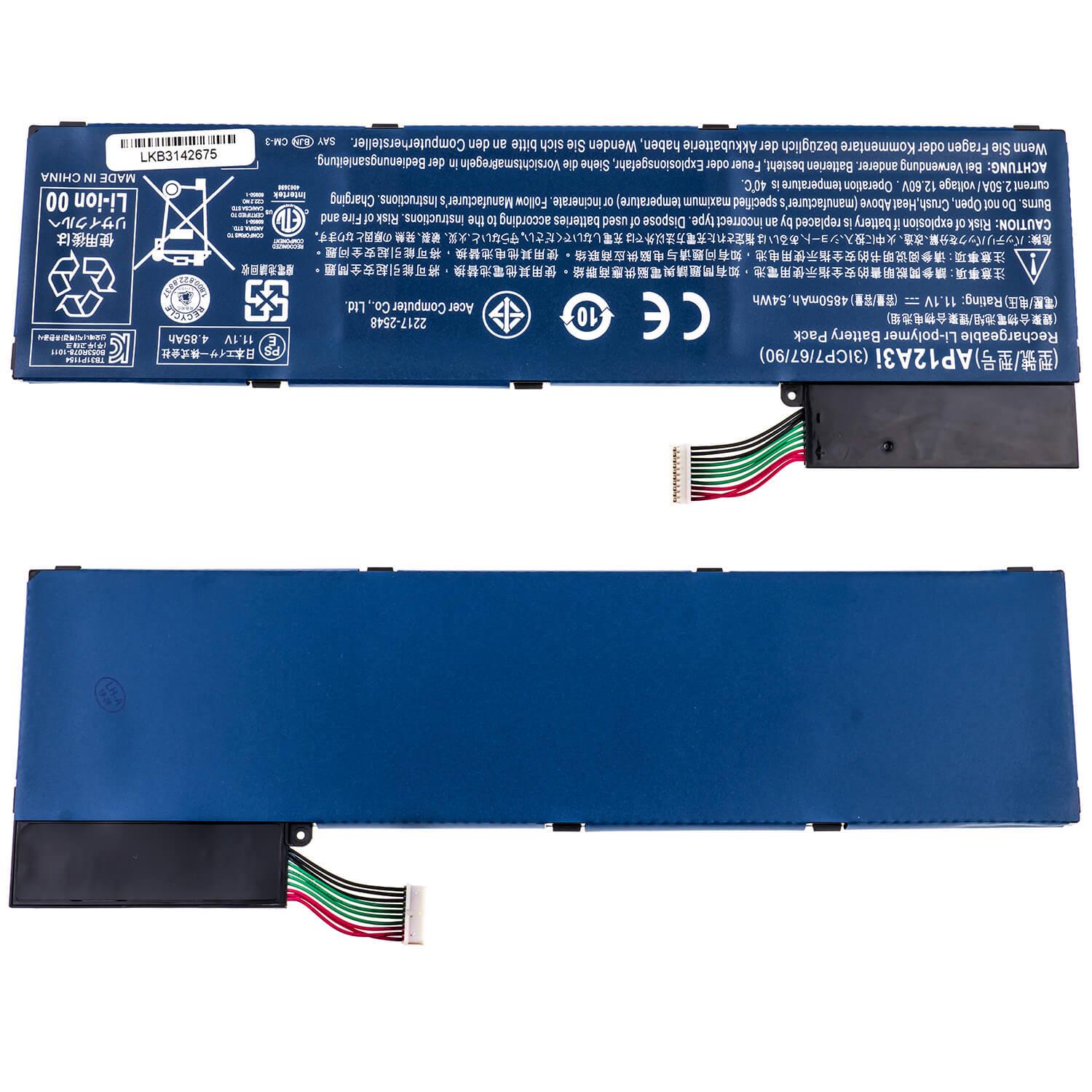 Аккумулятор для Acer Aspire M3-481G/M3-481T/M3-481TG/M5-481P (7985836) - фото 2