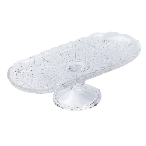 Фруктовниця блюдо для фруктів Lirmartur скляна 33,5х15х10,5 см на 4 секції Прозорий - фото 3 Фруктовниця блюдо для фруктів Lirmartur скляна 33,5х15х10,5 см на 4 секції Прозорий - фото 3