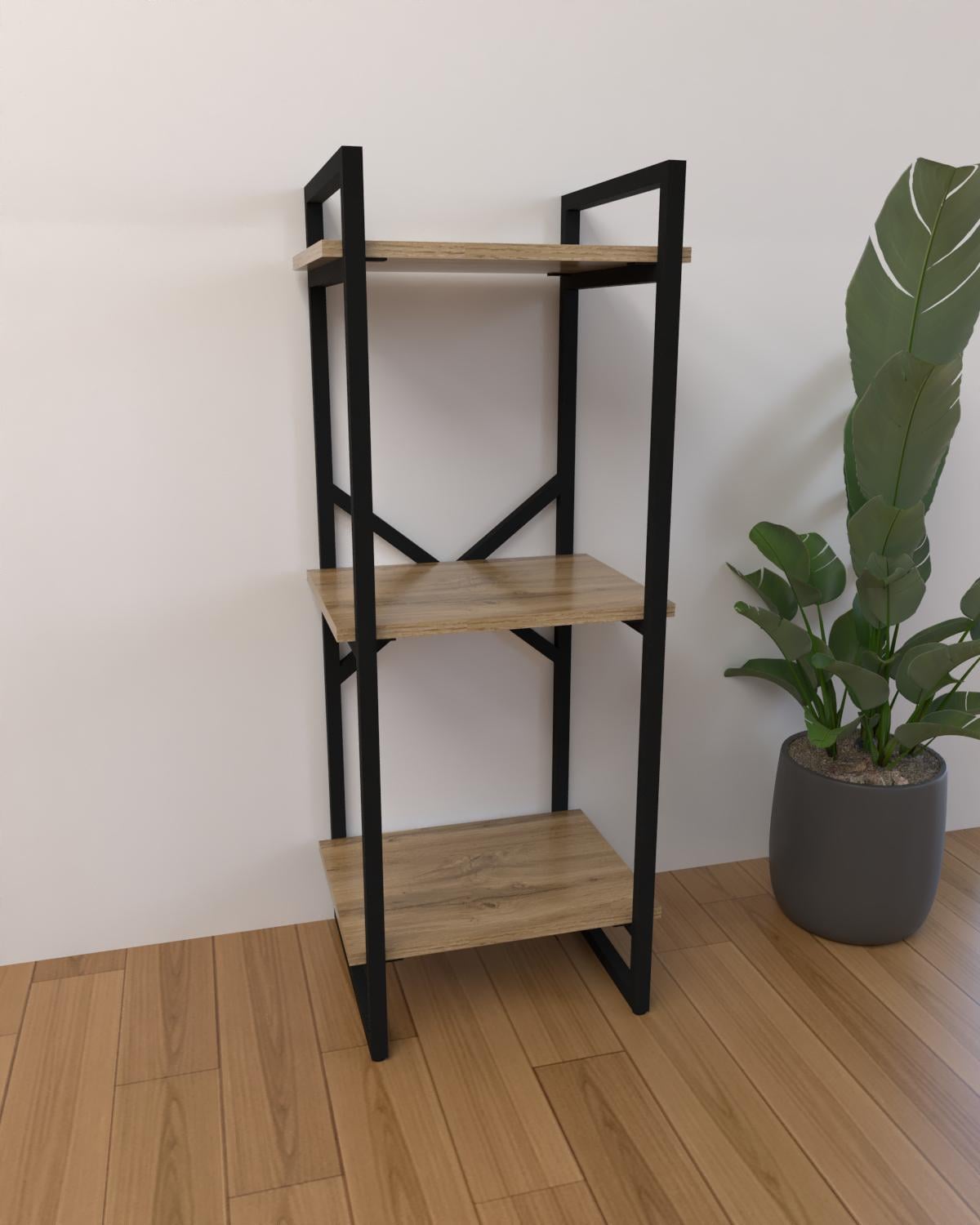 Стеллаж EcoLoft Брио DSP-1433-1 в стиле лофт Дуб Аппалачи (DSP-1433-1)