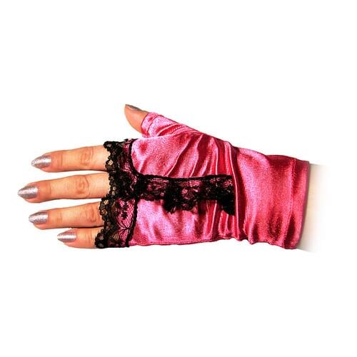 Перчатки-митенки с гипюром Seta Decor 11-14ML